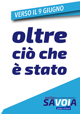 Nello Savoia Sindaco di Bacoli