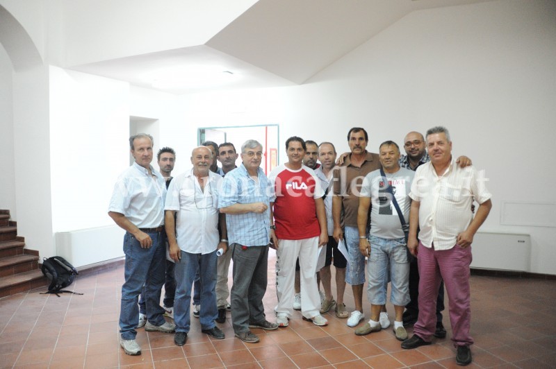 Il sindaco Magliulo riceve i lavoratori del Rione Terra
