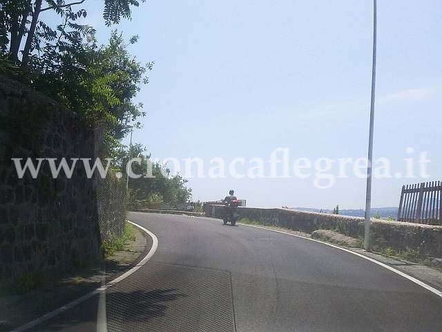 Incidente stradale ad Acquamorta, ferito un motociclista.