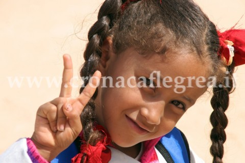 bambina saharawi foto