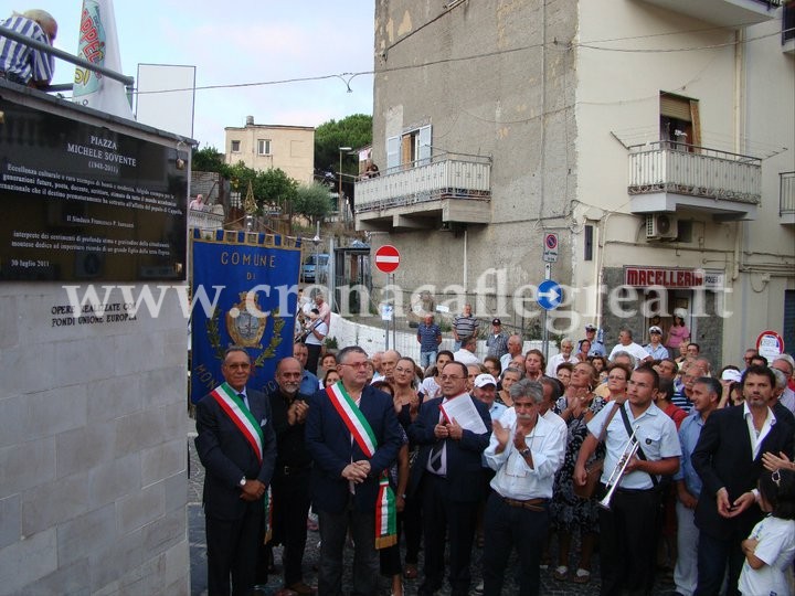 La piazza di Cappella intitolata a Michele Sovente/ il Video