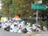 A Monterusciello è piena crisi rifiuti. La raccolta è ormai ferma da giorni
