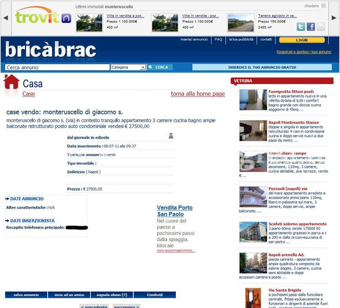 L’inchiesta/ Case di proprietà del comune di Pozzuoli vendute su Internet a 27mila euro