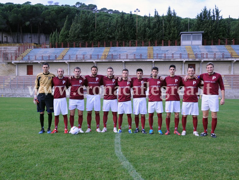 Calcio Promozione/ Puteolana 1909 le foto della vittoria con il Vitulazio