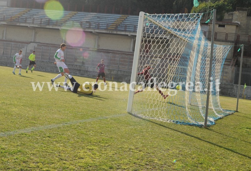 CALCIO PROMOZIONE/ Puteolana 1909 – Forio 1 – 1. I granata raggiunti nel recupero, recriminano per un arbitraggio non adeguato