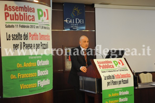 Figliolia “incoronato” candidato a sindaco «La sua candidatura è cosa naturale, non fate scherzi»