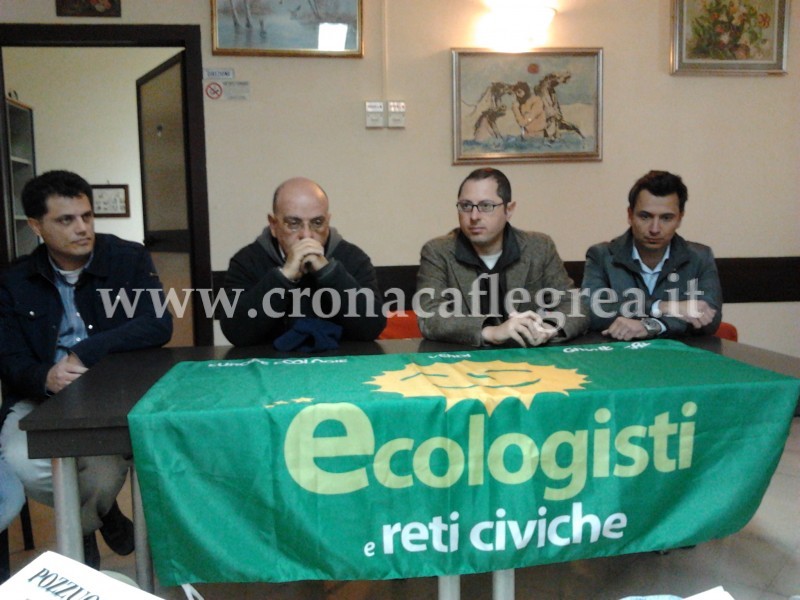 POZZUOLI-ELEZIONI/ Borrelli(Verdi):«Faremo campagna elettorale e sosterremo Enzo Figliolia»