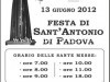 POZZUOLI/ Ritorna la processione di S.Antonio di Padova