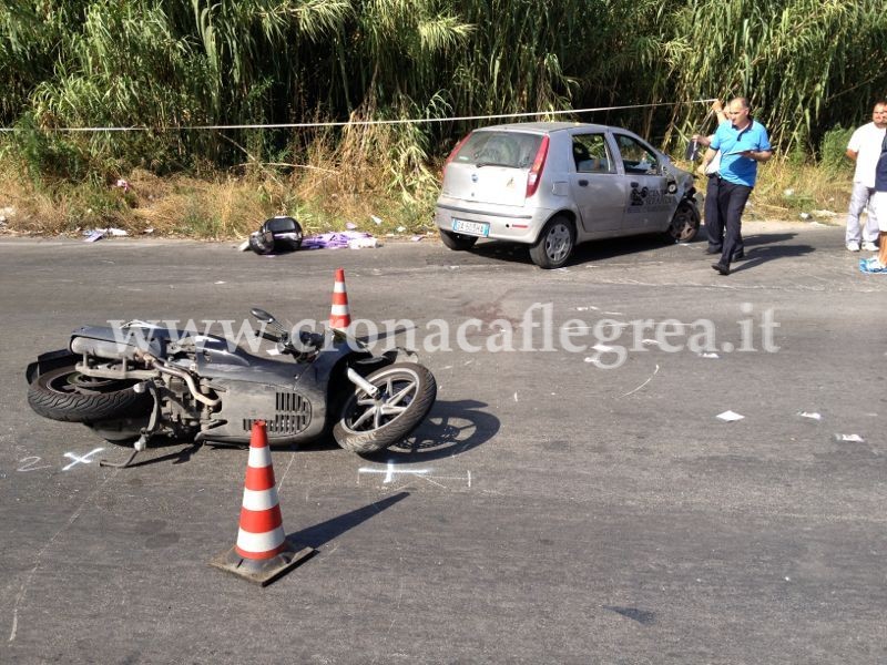 Sangue sull’asfalto,1 morto e 2 feriti in 48 ore nei Campi Flegrei