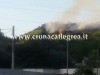 POZZUOLI/ Brucia anche il monte Sant’Angelo, le fiamme lambiscono le abitazioni