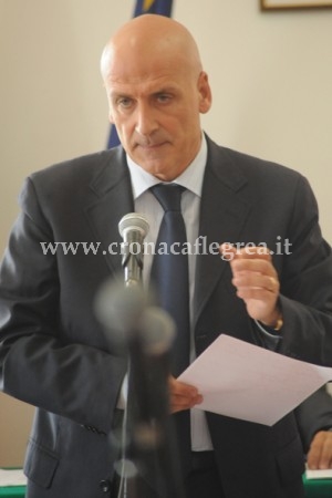 Il Sindaco di Pozzuoli Vincenzo Figliolia