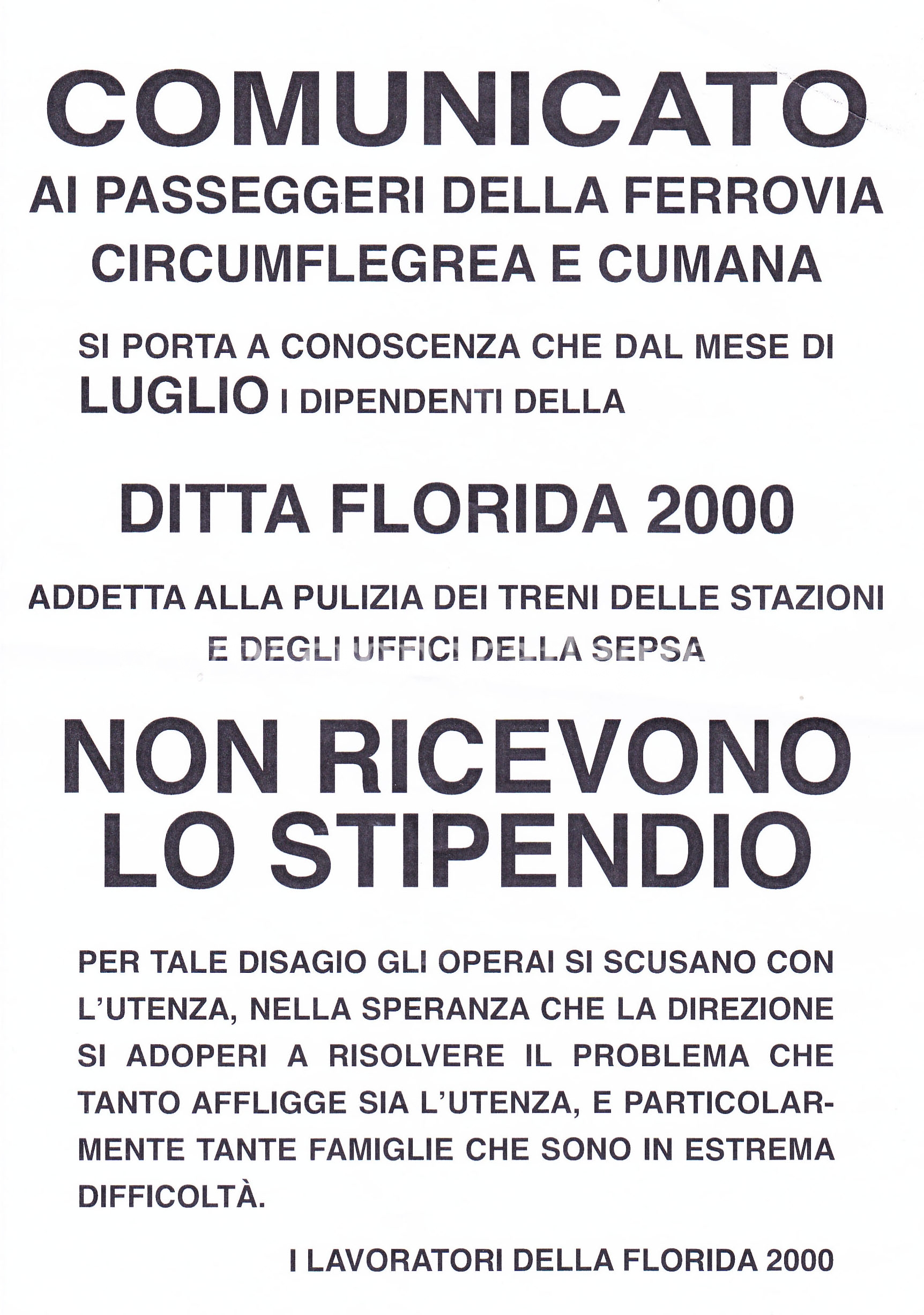 TRASPORTI/ Un’apparente normalità tra continui ritardi e possibili nuovi disagi