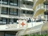 POZZUOLI/ Da mesi senza stipendio, operai salgono sul tetto dell’Ospedale – LE FOTO