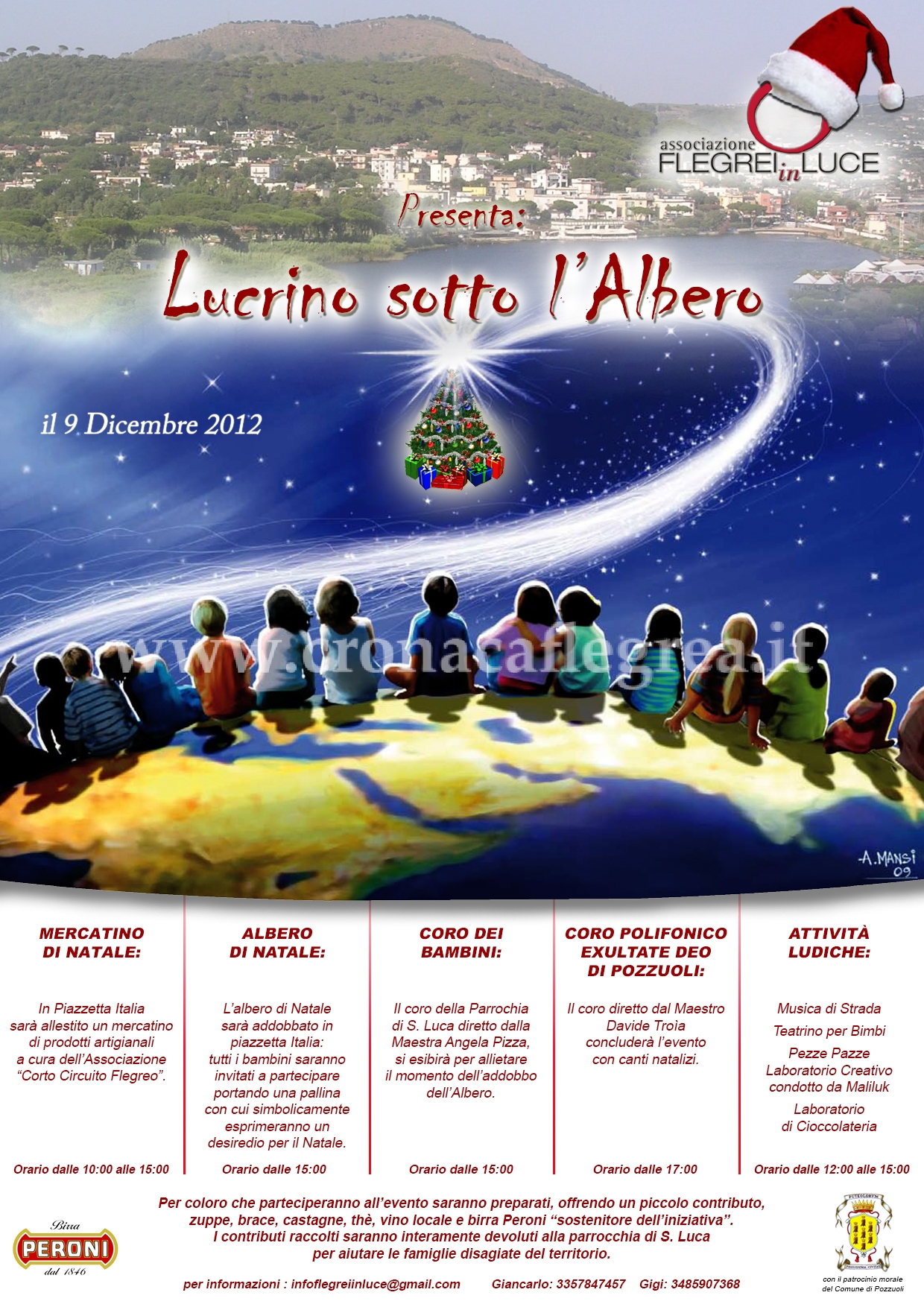 EVENTI/ Per Natale…”Lucrino sotto l’Albero”