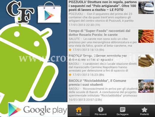 Cronaca Flegrea lancia una nuova sfida: arriva l’Applicazione per i dispositivi mobili