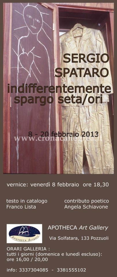 EVENTI/ “Indifferentemente spargo seta/ori”