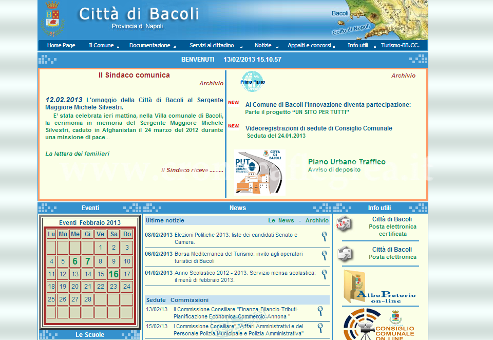 BACOLI/ Al Comune l’innovazione diventa partecipazione: parte il progetto “Un sito per tutti”