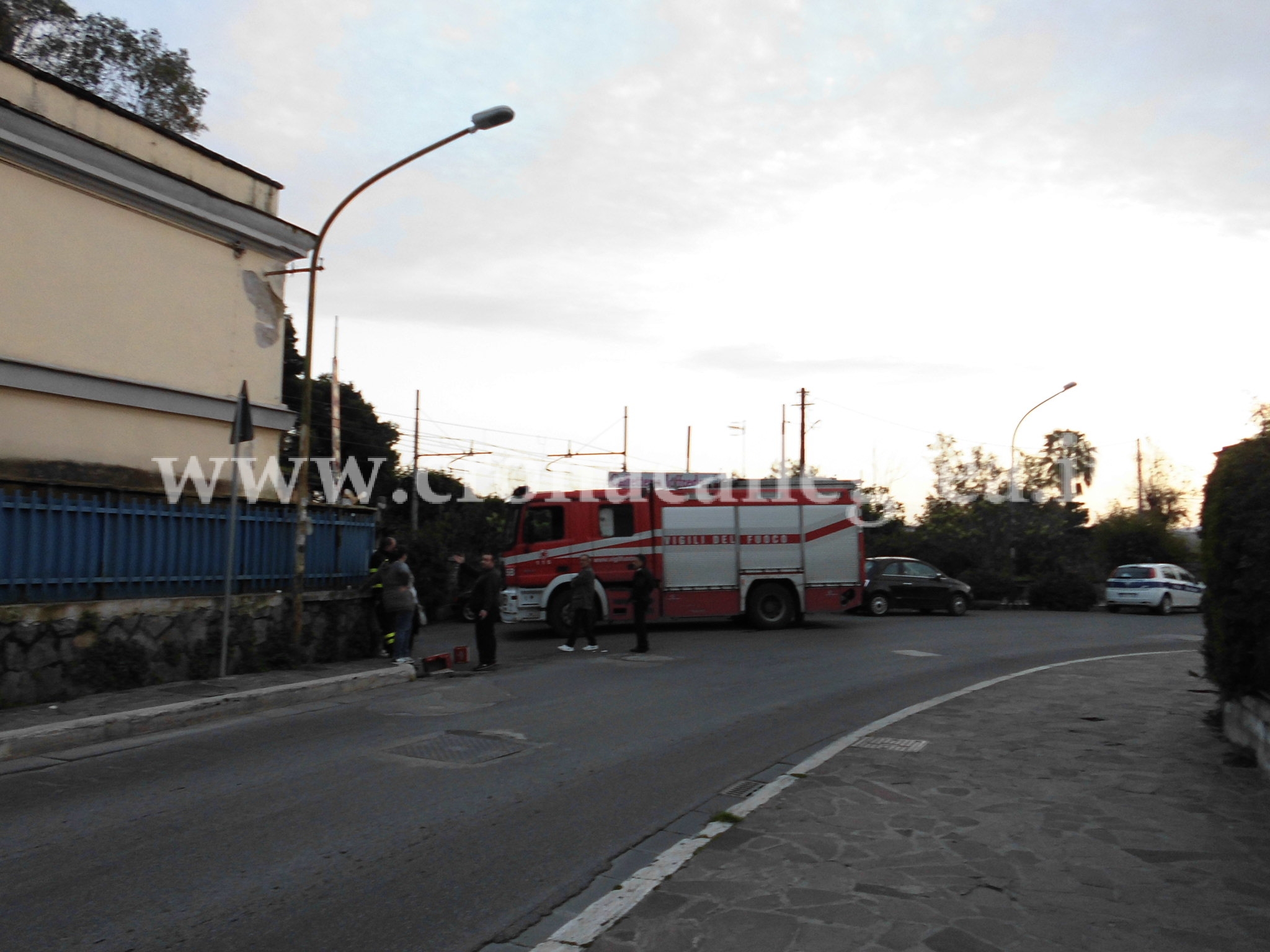 POZZUOLI/ Salvati i cuccioli finiti nella fogna