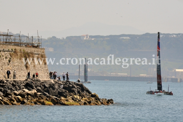 POZZUOLI/ L’America’s Cup fa “l’inchino” al Rione Terra – LE FOTO