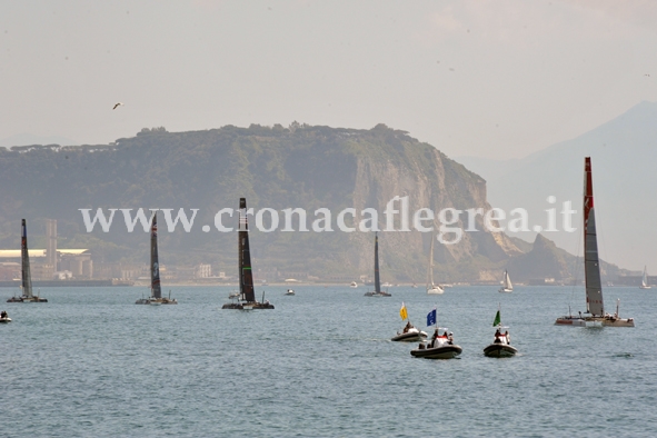 America’s Cup, Polizia salva gommone in avaria