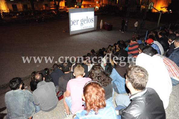 Un momento della serata in memoria di Loris e Daniele