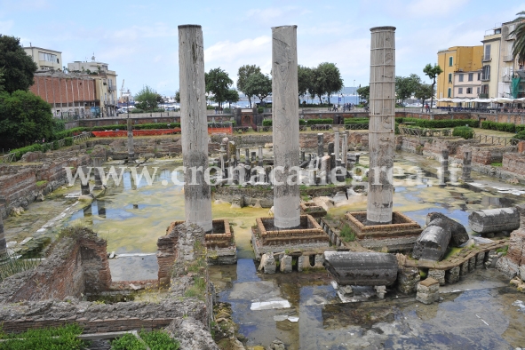 POZZUOLI/ Via l’acqua dal Tempio di Serapide – LE FOTO