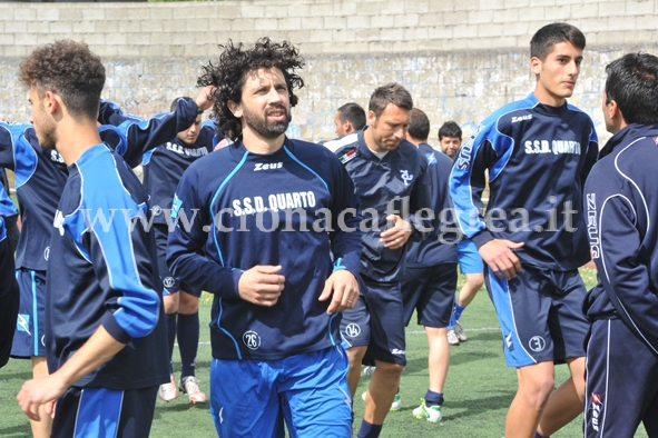 QUARTO/ Damiano Tommasi veste la maglia della squadra anticamorra – LE FOTO