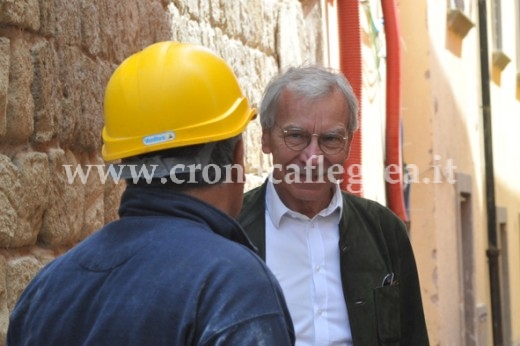 Christian Much, in visita oggi al Rione Terra