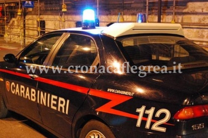 Sull'episodio indagano i Carabinieri