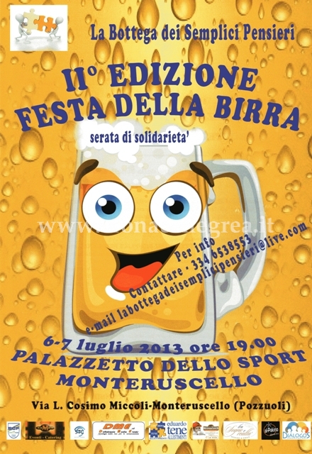 EVENTI/ Birra e solidarietà: a Monterusciello due giorni tra musica e raccolta fondi