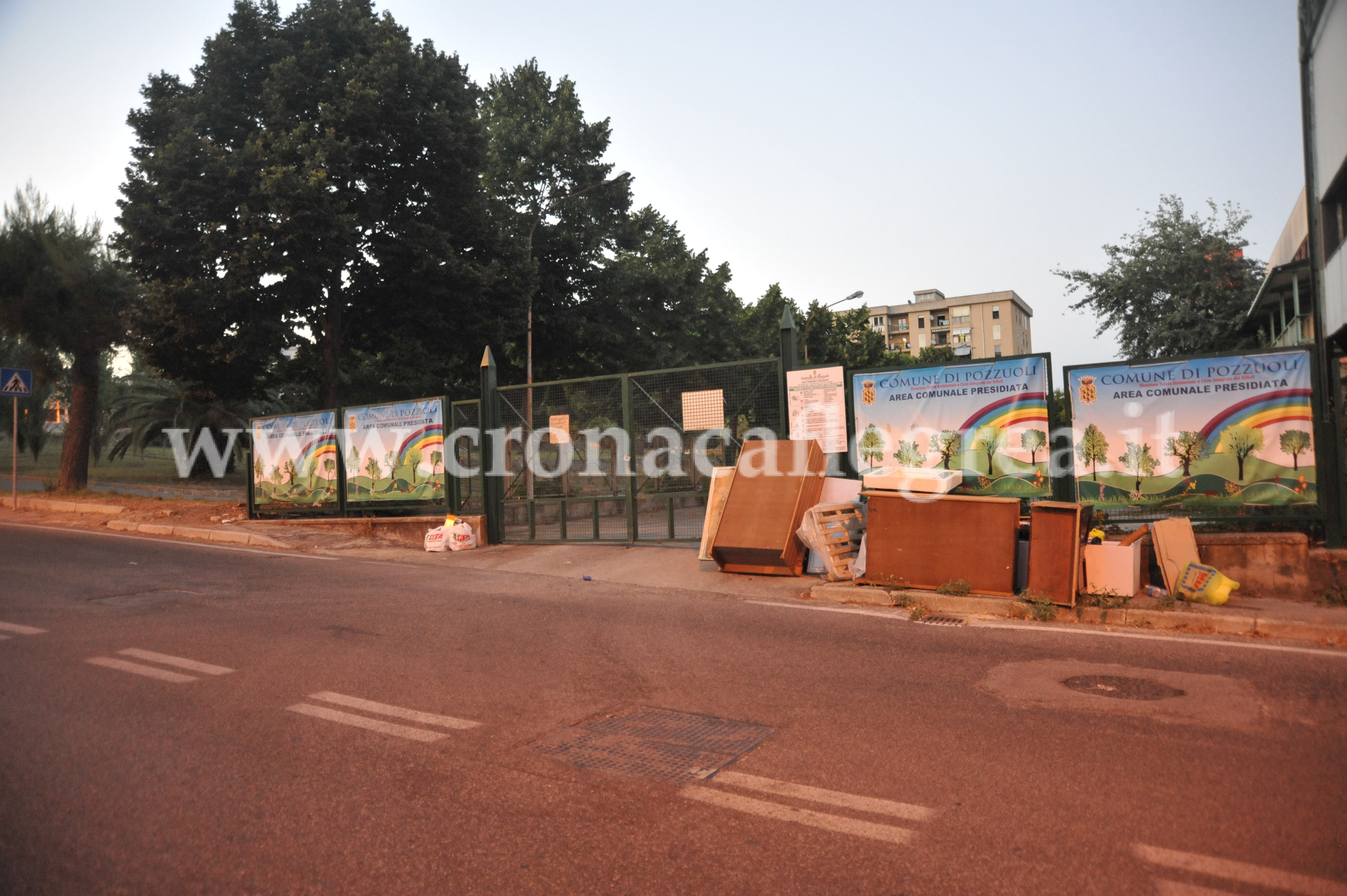 FOTONOTIZIA/ Centri di raccolta “scambiati” per discariche di ingombranti