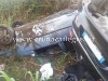 BACOLI/ Spaventoso incidente in pineta: due auto si capovolgono – LE FOTO
