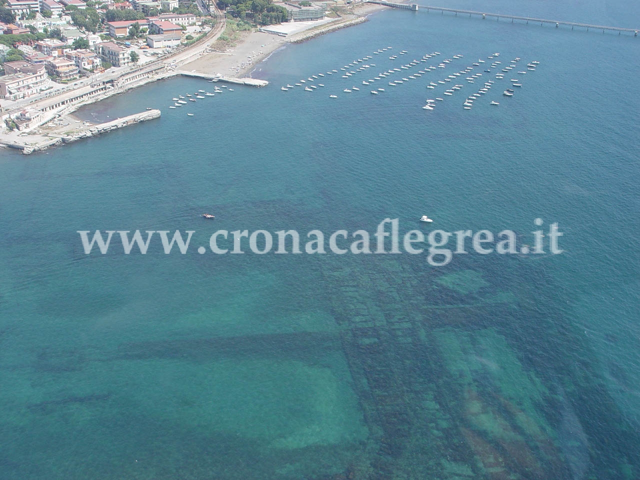 BACOLI/ Trovata statua antica nel Parco Sommerso di Baia