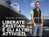 “Liberate Cristian”: anche i Campi Flegrei chiedono la scarcerazione del pacifista di Greenpeace