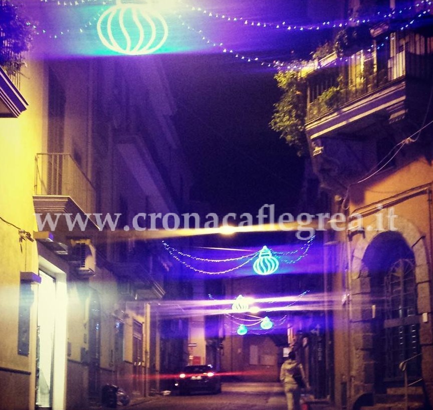 LUMINARIE A POZZUOLI/ «Devo dare merito al Sindaco per lo sforzo che sta facendo»