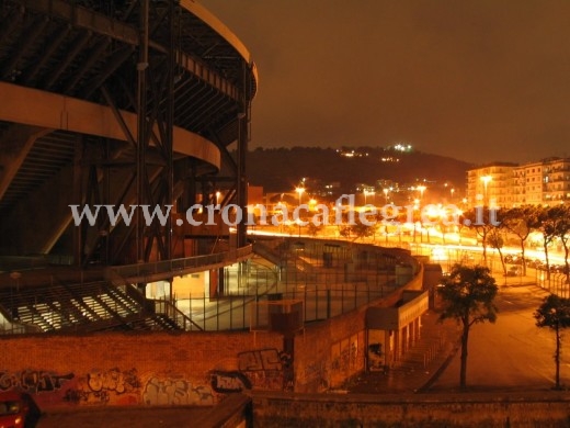 Lo stadio San Paolo di Napoli