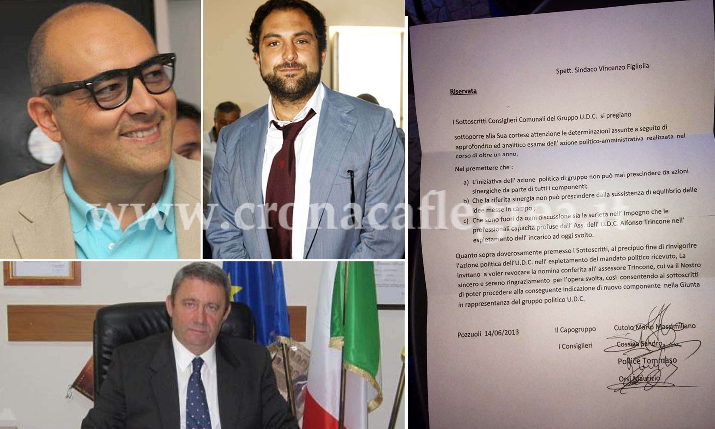 POZZUOLI/ Consigliere pubblica su Facebook documento privato anti-assessore e nel partito scoppia la bagarre