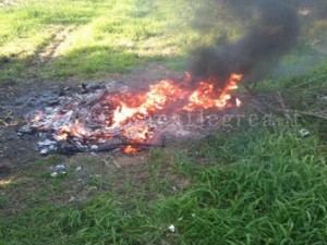 VARCATURO/ Bruciavano rifiuti in un campo agricolo, arrestati