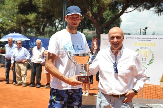 Luca Vanni premiato all'ultima Damiani's Cup