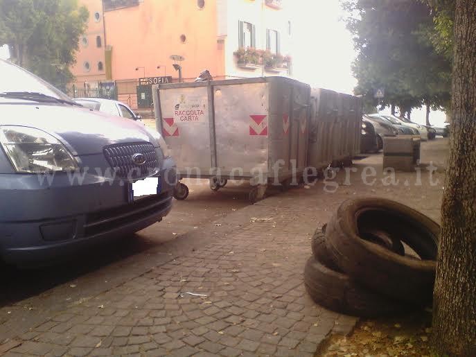 FOTONOTIZIA/ Ancora pneumatici abbandonati in strada