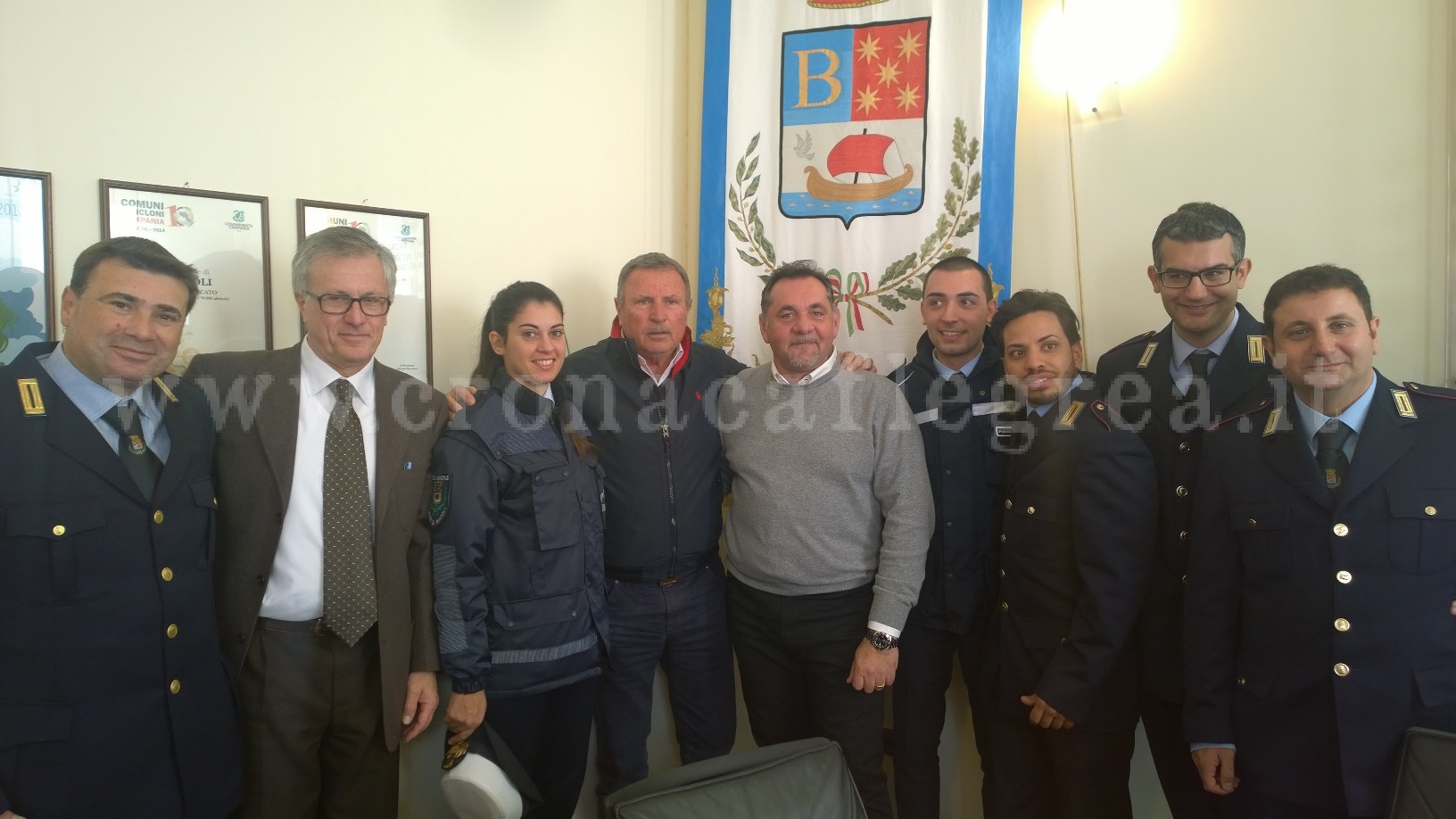 BACOLI/ Il Comune assume 7 nuovi agenti di Polizia Municipale – LE FOTO