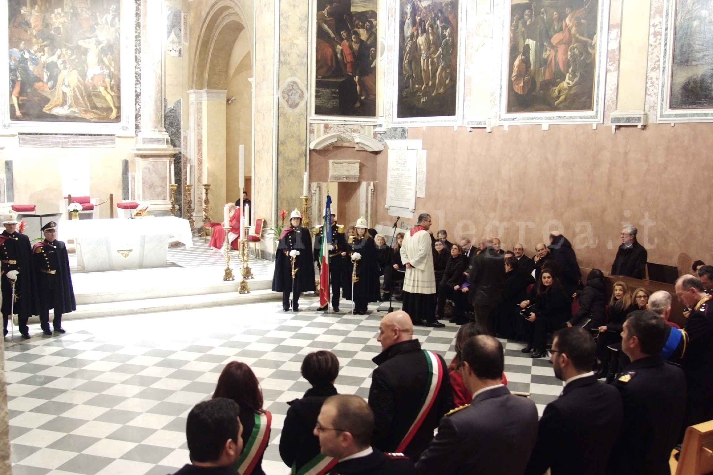 CAMPI FLEGREI/ La Polizia Municipale celebra il suo Santo Patrono – TUTTE LE FOTO