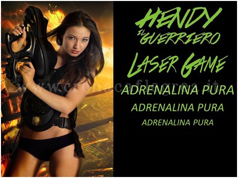 EVENTI/ “Hendy il Guerriero” ti invita a provare l’adrenalina del Laser Game
