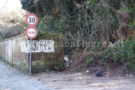 L'ingresso del prezioso sito archeologico