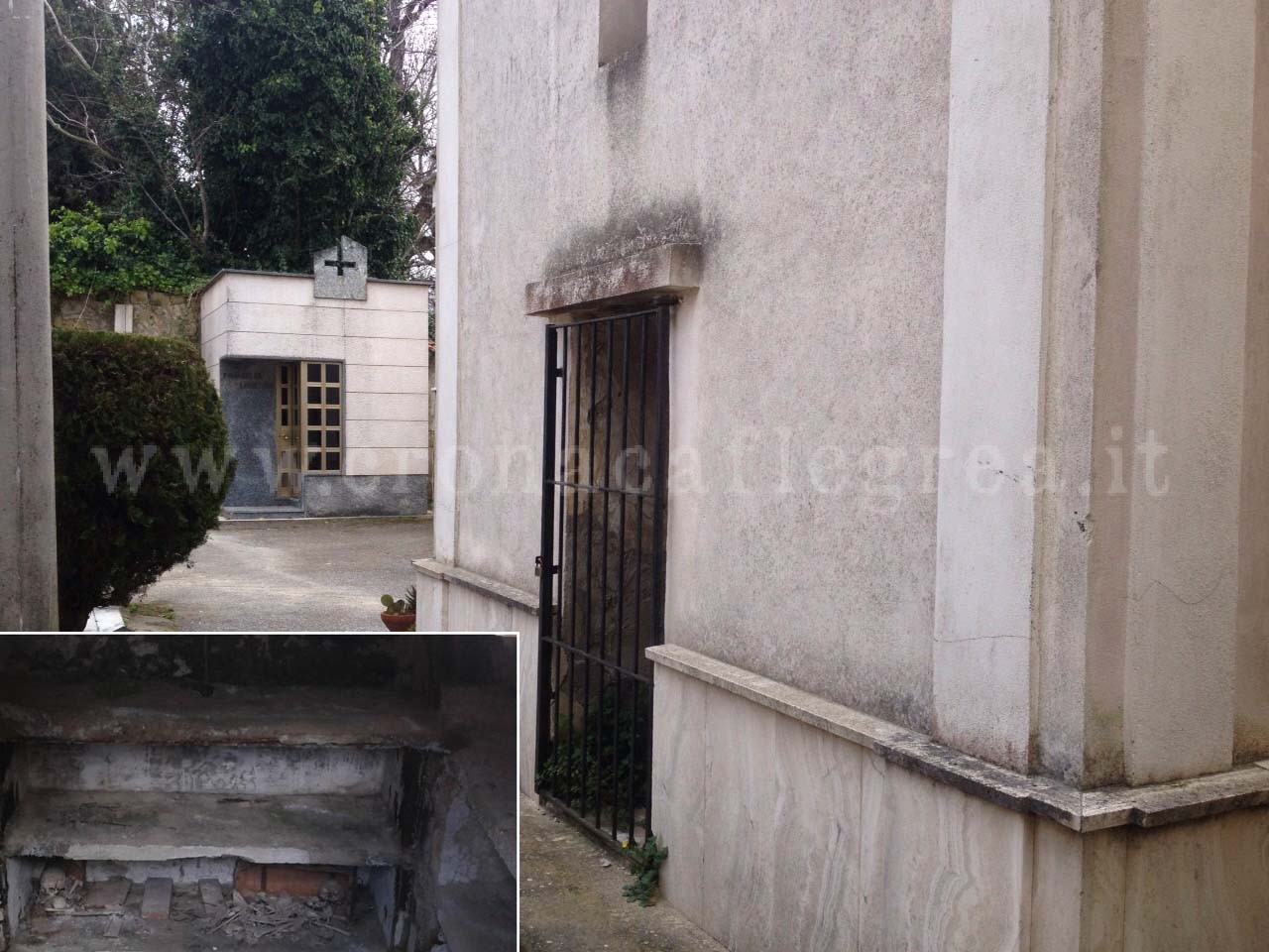 POZZUOLI/ Ancora resti umani in “bella vista” al cimitero