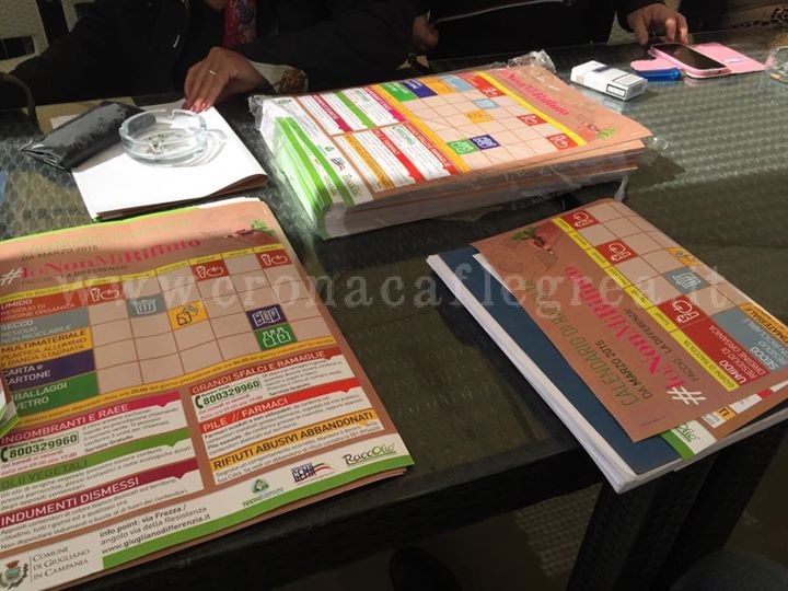 LA SEGNALAZIONE/ «Lacune nella distribuzione del nuovo calendario sulla raccolta differenziata a Giugliano»