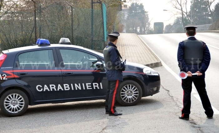 POZZUOLI/ Sorpresi a viaggiare con hashish in auto, 4 puteolani finiscono nei guai