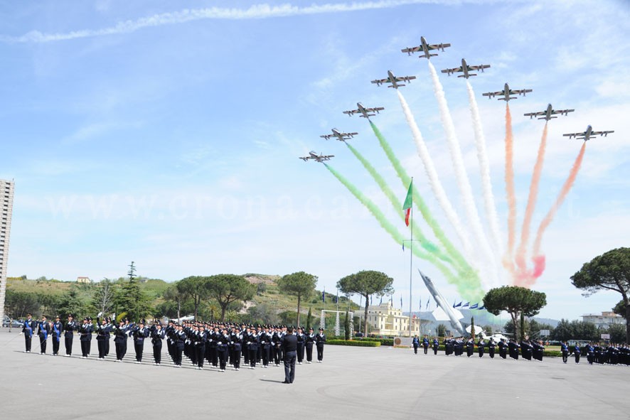 POZZUOLI/ Giurano i cadetti dell’Accademia, attese le Frecce Tricolori