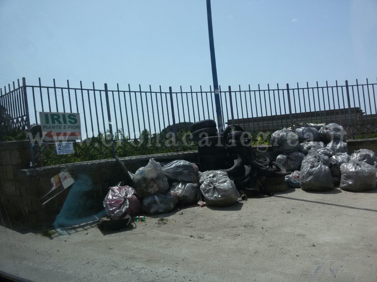 POZZUOLI/ SOS rifiuti in via Luciano «Fate qualcosa, la spazzatura aumenta» – LE FOTO