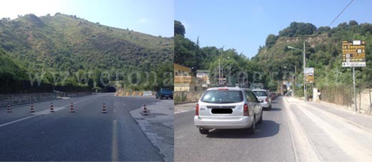 POZZUOLI-QUARTO/ Tunnel chiuso, traffico paralizzato in via Campana